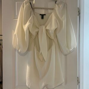 Tie-Front Romper